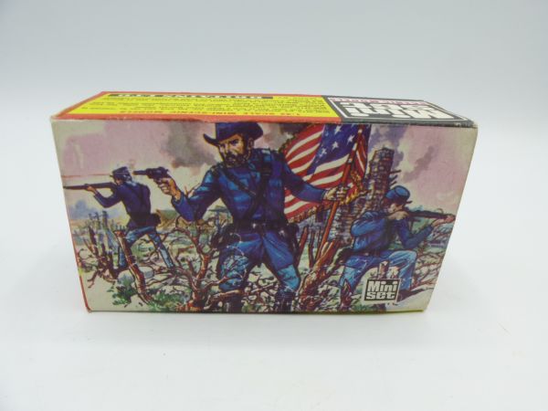 Britains MiniSet No. 1151 Federal Infantry - orig. packaging, complete + unassembled