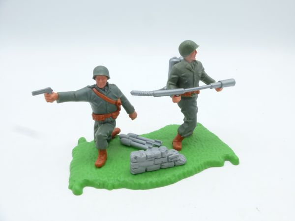 Timpo Toys Flamethrower diorama Americans (without flame)