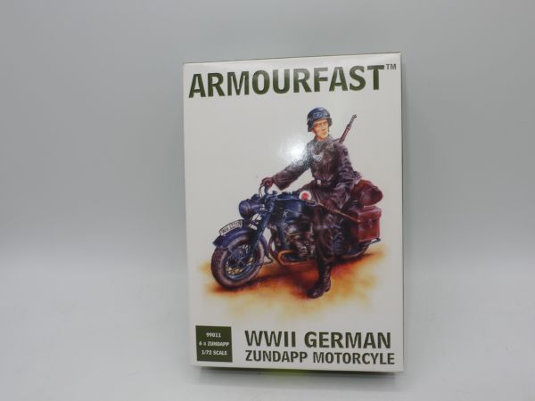 HäT 1:72 Armourfast WW II German Zündapp Motorcycle, Nr. 99011