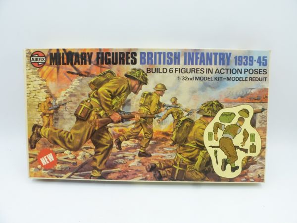 Airfix 1:32 Multipose Military Figures "British Infantry 1939-45"