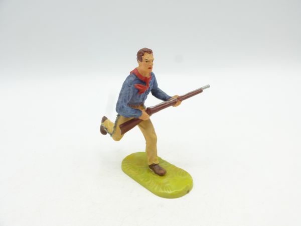 Elastolin 7 cm Cowboy running with rifle, no. 6976, painting 2
