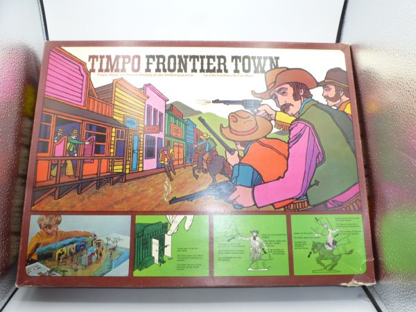Timpo Toys Wild West Frontier Town, ref. No. 260 - orig. packaging, complete