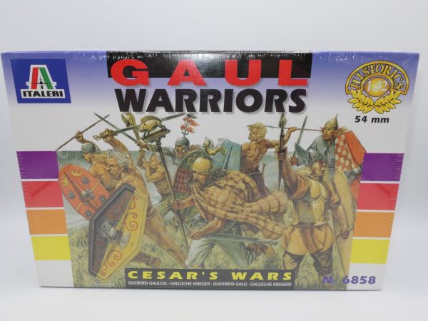 Italeri 1:32 Gaul Warriors, No. 6858 - orig. packaging, shrink-wrapped