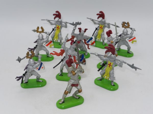 Britains Deetail Group of knights (10 figures) - brand new