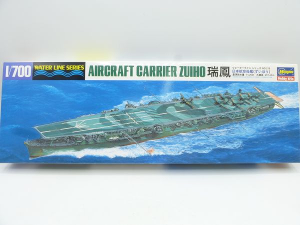 Hasegawa 1:700 Waterline Series: Jap. Aircraft + Carrier ZUIHO, No. 216