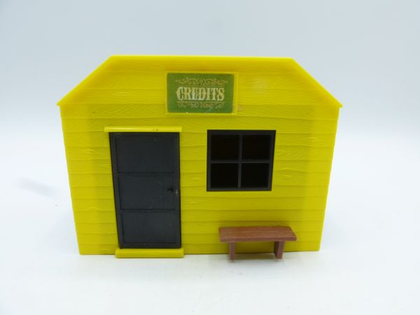 Timpo Toys Bank / Credits, bright yellow/black