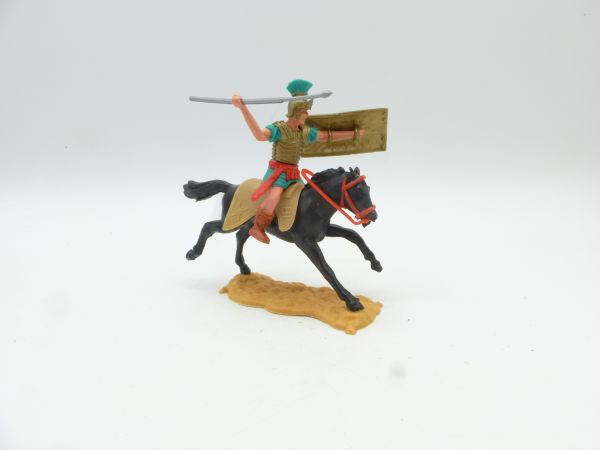 Timpo Toys Roman riding with pilum, green - great variation