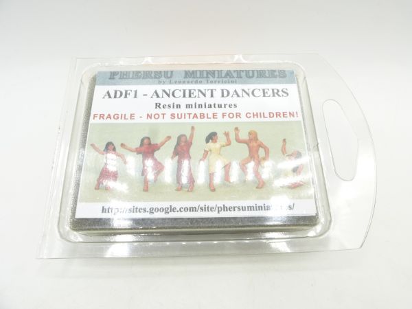 Phersu Miniatures Ancient Dancers - OVP, Material Resin