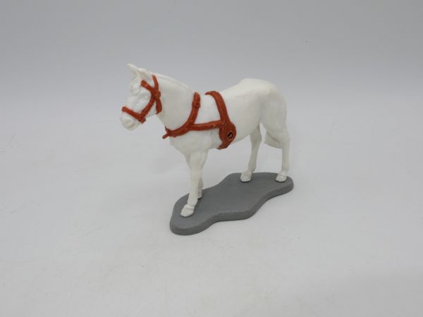 Timpo Toys Great draft horse, standing, white