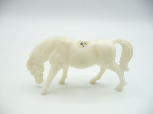 Tietze Horse grazing, white