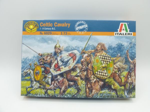 Italeri 1:72 Celtic Cavalry, No. 6029 - orig. packaging, sealed