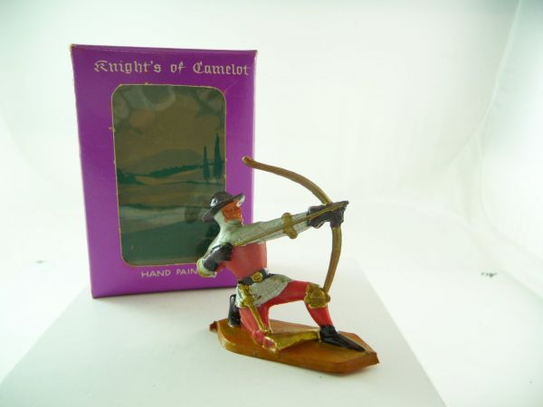 Starlux Knight's of Camelot - knight / archer kneeling, red