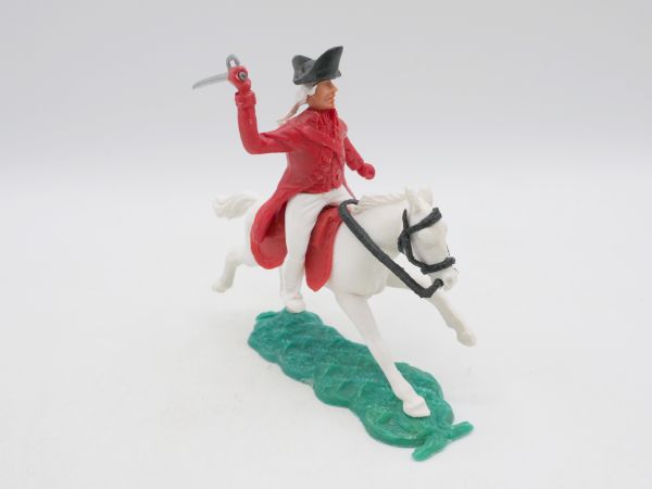 Timpo Toys Englishman on horseback, lunging with sabre