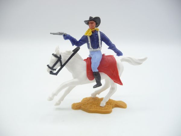 Timpo Toys Union Army Soldier 1st version riding, firing pistol