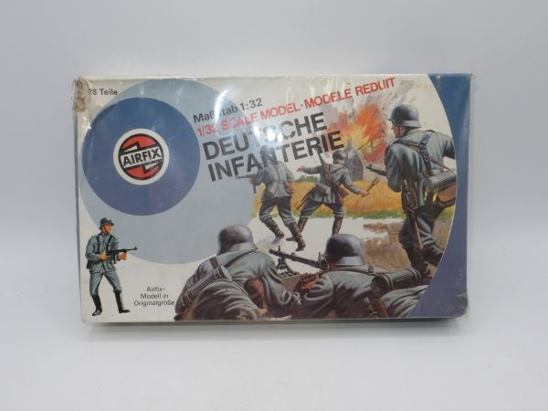 Airfix 1:32 German Infantry - orig. packaging, shrink-wrapped, rare box