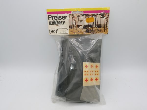 Preiser H0 Military: Crew tents in 2 sizes, No. 2700 - orig. packaging