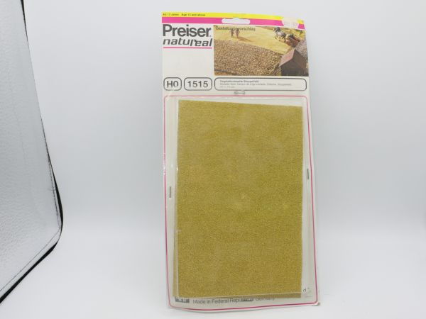 Preiser H0 Natureal: Vegetation mat stubble field, No. 1515 - orig. packaging
