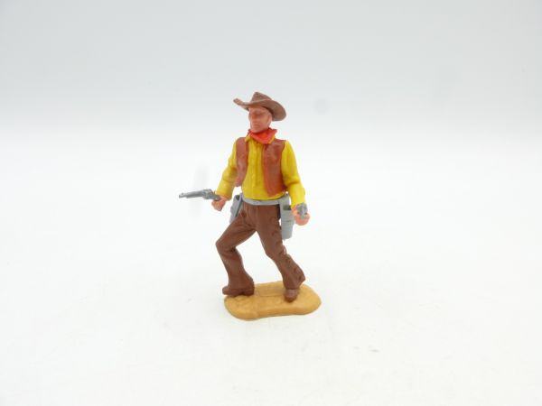 Timpo Toys Cowboy 2. Version vorgehend mit 2 Pistolen - tolle Kombi