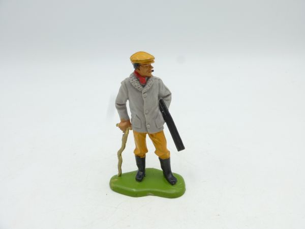 Britains Swoppets Hunter with stick + rifle (with cap)