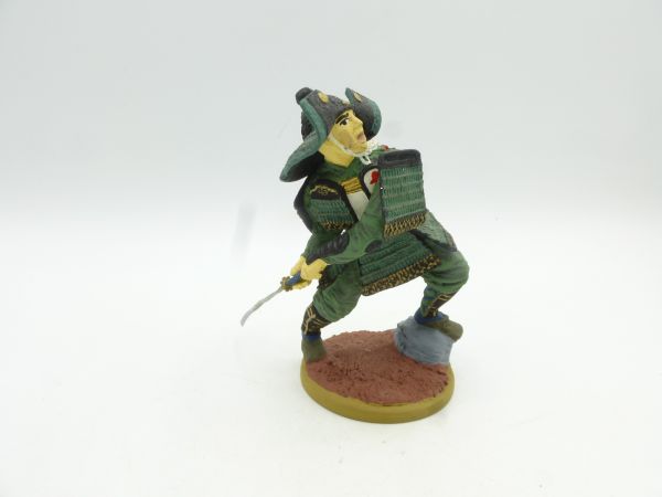 Samurai with sword lunging (height approx. 10 cm)