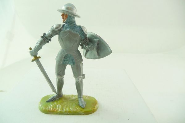 Elastolin 7 cm Knight standing, No. 9834 - very good condition