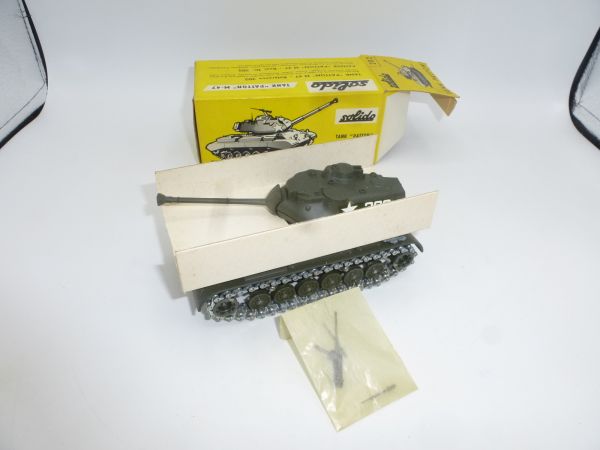 Solido Tank Patton M-47, No. 202 - orig. packaging, complete, brand new