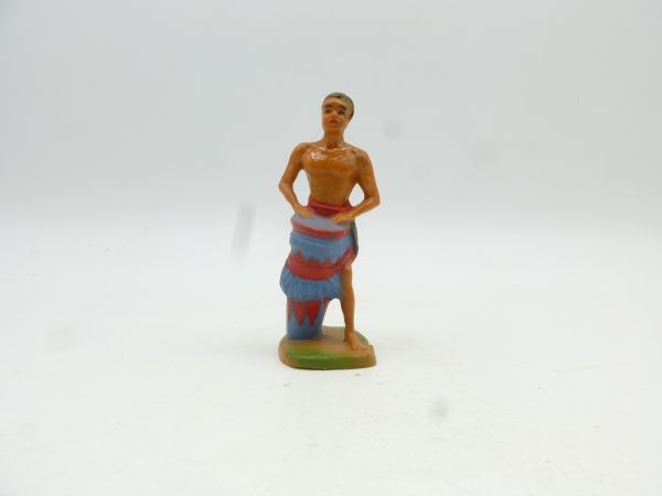 Indian with drum (French figure, similar to Clairet)