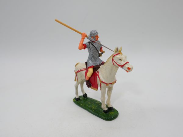 Germania 4 cm Knight on horseback with spear - left arm defective, see photos