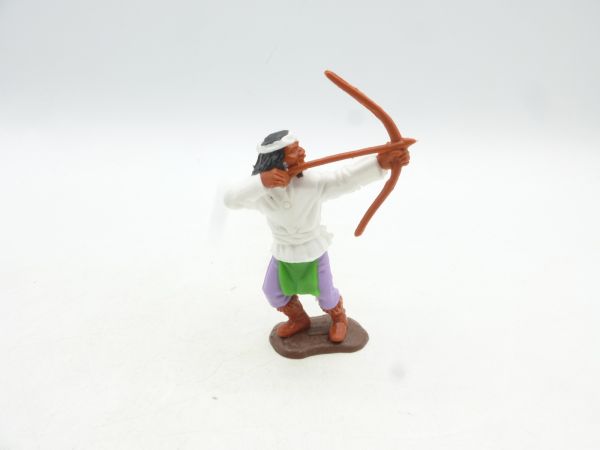 Timpo Toys Apache white (archer) standing