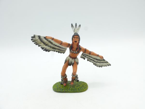 Modification 7 cm Indian with feather wings - great detail work