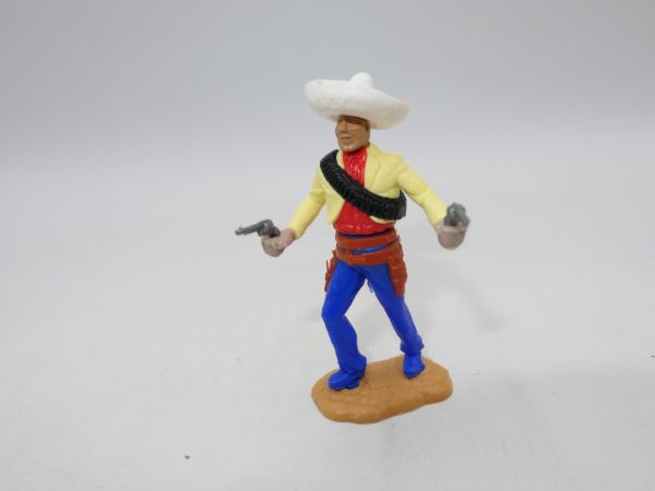 Timpo Toys Mexikaner stehend mit 2 Pistolen - Hände siehe Fotos