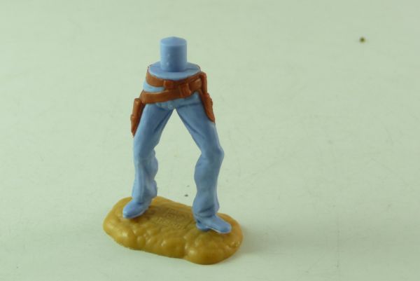 Timpo Toys Light-blue standing Mexican lower part with pistol and knife belt