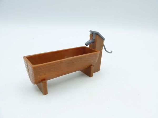 Timpo Toys Watering trough brown/silver - rare colour