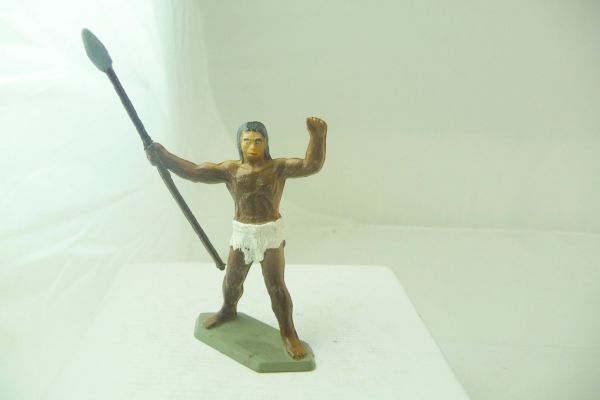 Starlux Neanderthal man with spear - spear professionally repaired