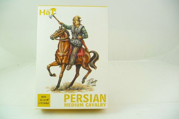 HäT 1:72 Persian Medium Cavalry, No. 8076 - orig. packaging, on cast