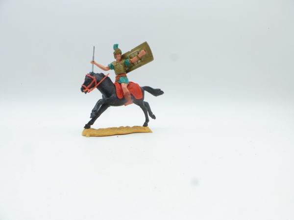 Timpo Toys Roman riding with pilum, green