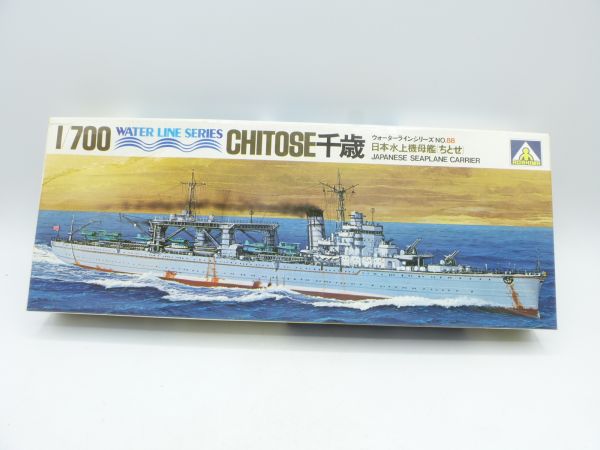 Aoshima 1:700 Waterline Series "CHITOSE" Japanese Seaplane Carrier