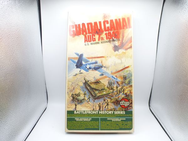 Airfix 1:72 "Guadalcanal" Aug. 7th 1942, No. 09657-7, from 1974