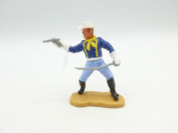 Timpo Toys Union Army Soldier 4th version, officer with sabre + pistol