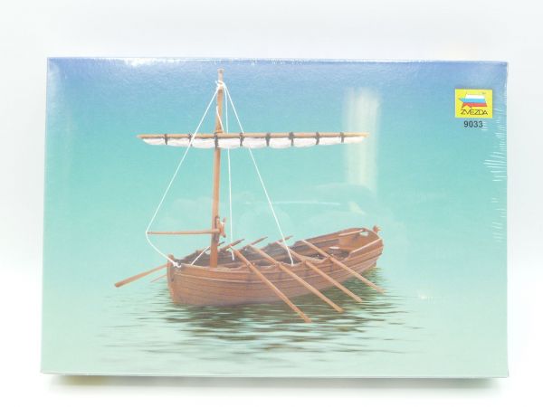 Zvezda 1:72 Medieval Life Boat, No. 9033 - orig. packaging, box shrink-wrapped