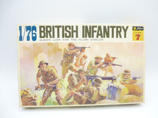 Fujimi 1:76 British Infantry, No. 7 - orig. packaging