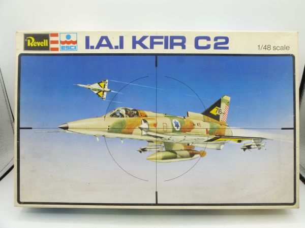 Revell 1:48 I.A.I KF/R C2 aircraft model kit, No. H2236 - orig. packaging