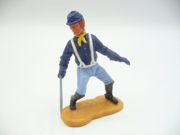 Timpo Toys Union Army Soldier, red hair with 4th version lower part