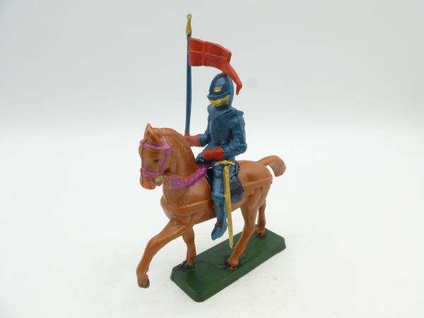 Starlux Knight riding with flag