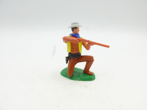 Elastolin 5,4 cm Cowboy kneeling shooting