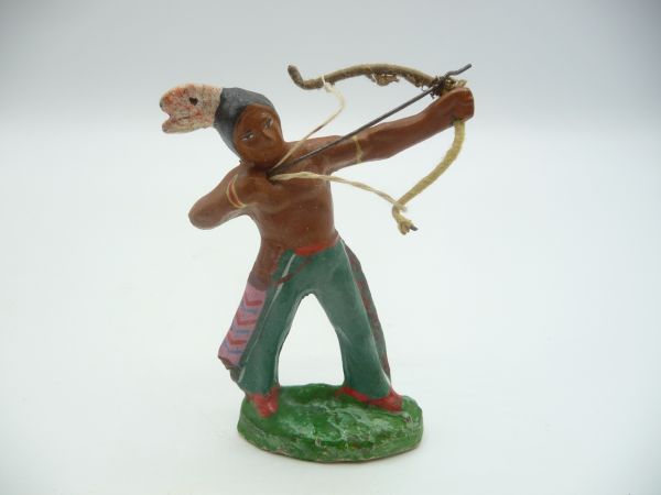 Lisanto Indianer stehend mit Bogen- guter Zustand, s. Fotos