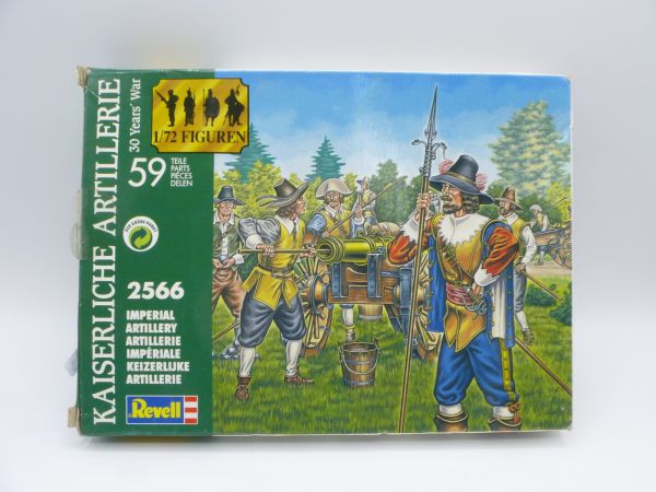 Revell 1:72 30 Years War, Imperial Artillery, No. 2566 - orig. packaging, figures on cast