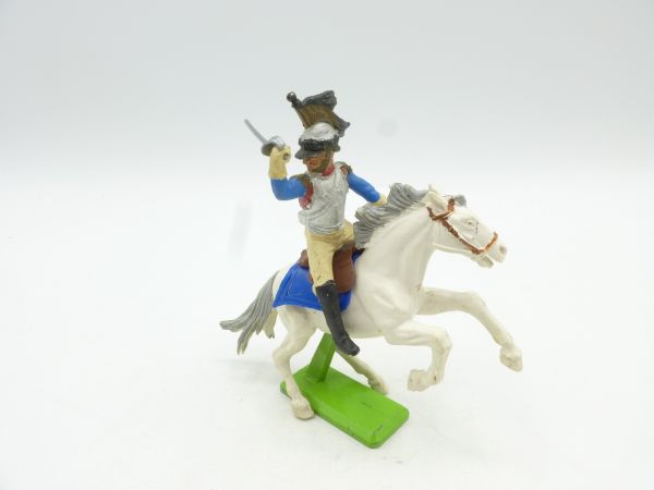 Britains Deetail Waterloo: horseman, lunging sabre - nice uniform