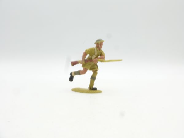 Timpo Toys 8th Army, soldier running with bayonet
