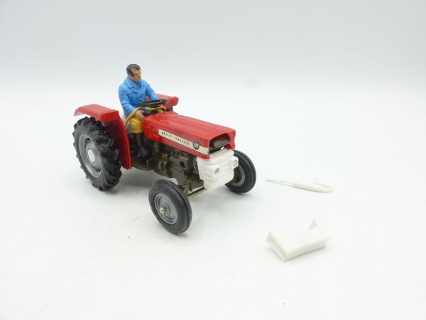 Britains Tractor with driver, No. 9520, compoundy Ferguson MF135